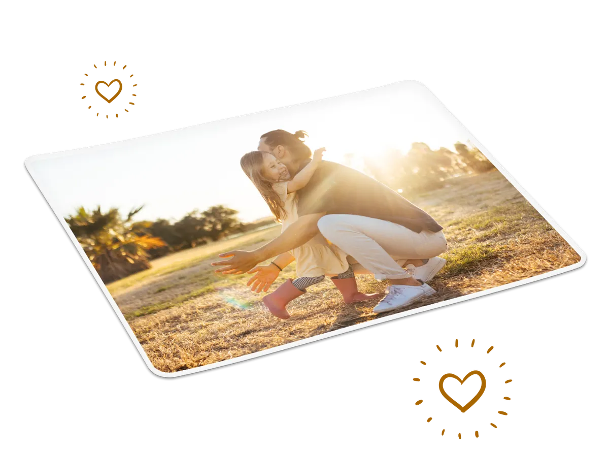 Tischset mit Foto